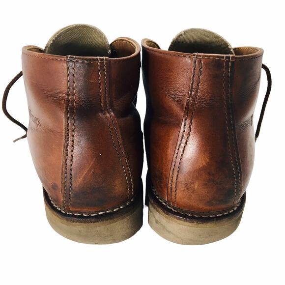 RED WING BOOTS NARROW US 10B Heritage Chukka 595 USA Made VIBRAM F2892-11 595 main image 8